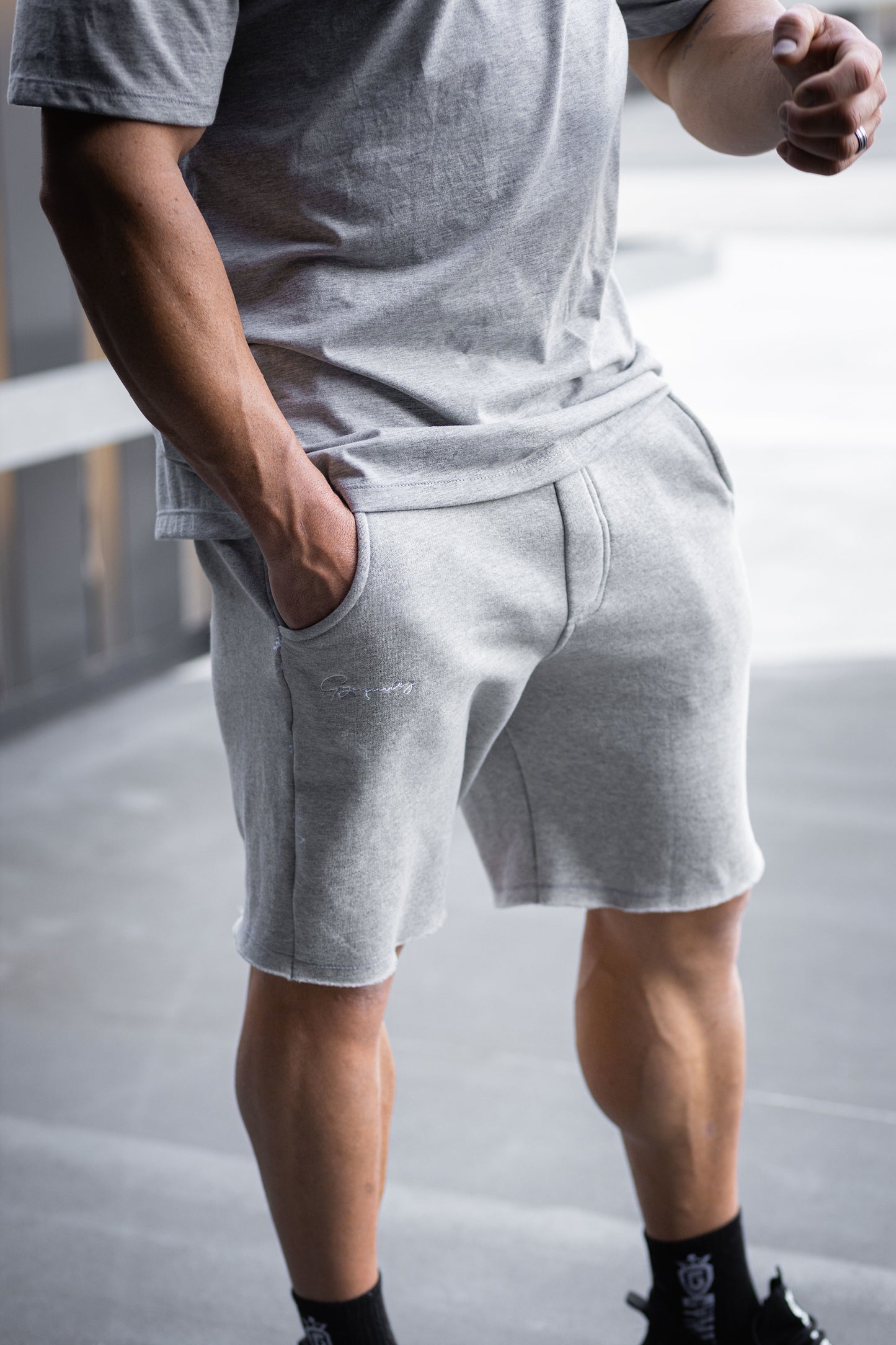 Signature Black Gym Shorts