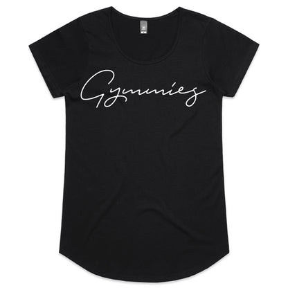 Gymmies Womens Scoop Neck T-Shirt