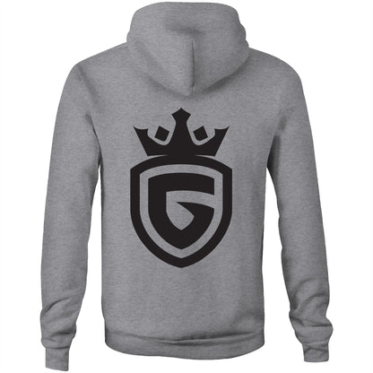 Pocket White Hoodie Sweatshirt