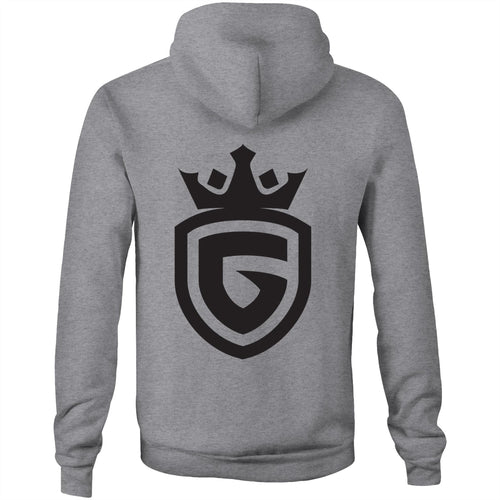 Pocket White Hoodie Sweatshirt