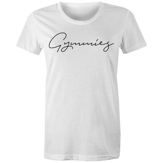  Script Womens Crew Tee