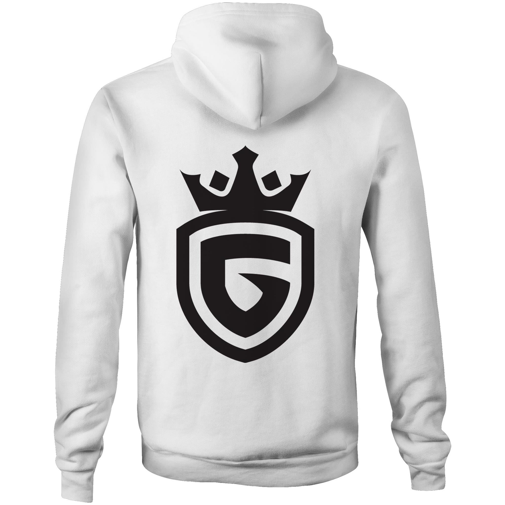 Order Pocket White Hoodie Sweatshirt Luxury Pullover GYMMIESAU